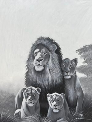 Lion family